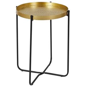 HOME DECO FACTORY HD0202 Table D Appoint Metal Martele Alia D35Cm Salon, Salle à Manger - Publicité HOME DECO FACTORY HD0202 Table D Appoint Metal Martele Alia D35Cm Salon, Salle à Manger - Publicité