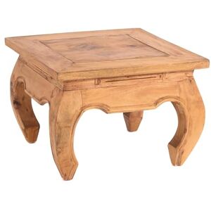 DESIGN DELIGHTS Table basse asiatique MAHA 50 50 x 35 cm (L x H) En acajou Table d'appoint asiatique en bois massif Couleur : miel 08 - Publicité DESIGN DELIGHTS Table basse asiatique MAHA 50 50 x 35 cm (L x H) En acajou Table d'appoint asiatique en bois massif Couleur : miel 08 - Publicité