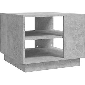 vidaXL Table Basse, Table d'Appoint avec Étagères, Bout de Canapé, Meuble de Rangement Salon Salle de Séjour, Gris Béton Bois d'Ingénierie - Publicité vidaXL Table Basse, Table d'Appoint avec Étagères, Bout de Canapé, Meuble de Rangement Salon Salle de Séjour, Gris Béton Bois d'Ingénierie - Publicité