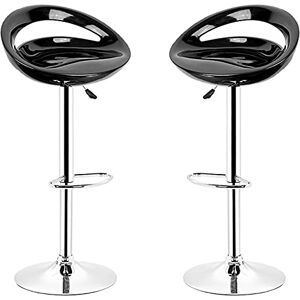 POPSPARKk Tabouret de Bar réglable ABS Plastique Blanc, Hauteur réglable 84-104 cm (Noir, 2PC) - Publicité POPSPARKk Tabouret de Bar réglable ABS Plastique Blanc, Hauteur réglable 84-104 cm (Noir, 2PC) - Publicité