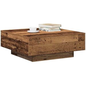 vidaXL Table basse en bois massif rustique 80x80x31cm - Table basse - Publicité vidaXL Table basse en bois massif rustique 80x80x31cm - Table basse - Publicité