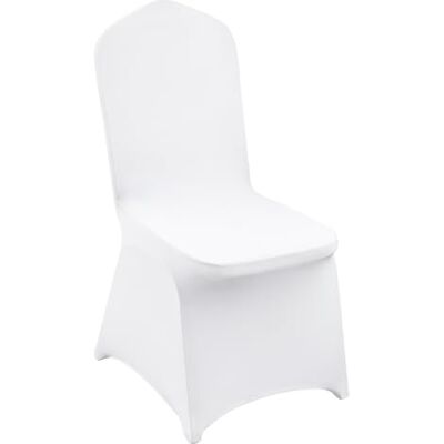 VEVOR Housses de Chaise Pliantes en élasthanne Extensible, 12 pcs, Housses de Protection Universelle, Amovibles et lavables, pour Mariage, Vacances, Banquet, fête, célébration, Salle à Manger, Blanc - Publicité VEVOR Housses de Chaise Pliantes en élasthanne Extensible, 12 pcs, Housses de Protection Universelle, Amovibles et lavables, pour Mariage, Vacances, Banquet, fête, célébration, Salle à Manger, Blanc - Publicité