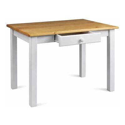Magnetic Mobel Table à Manger avec Tiroir Table de Cuisine Table Restaurant Bois de Pin Massif (60x110, Erle) - Publicité Magnetic Mobel Table à Manger avec Tiroir Table de Cuisine Table Restaurant Bois de Pin Massif (60x110, Erle) - Publicité