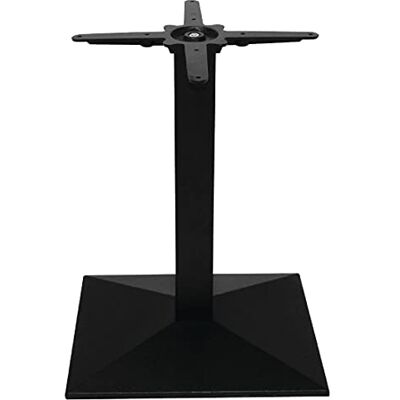 Bolero Pied rectangulaire en fonte, noire, taille : 729 mm (H) x 550 mm (L) x 400 mm (P), convient aux plateaux de table de 1 100 x 700 mm, GH449 - Publicité Bolero Pied rectangulaire en fonte, noire, taille : 729 mm (H) x 550 mm (L) x 400 mm (P), convient aux plateaux de table de 1 100 x 700 mm, GH449 - Publicité