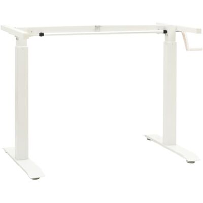 vidaXL - Manual Height Adjustable Standing Desk Frame - Publicité vidaXL - Manual Height Adjustable Standing Desk Frame - Publicité