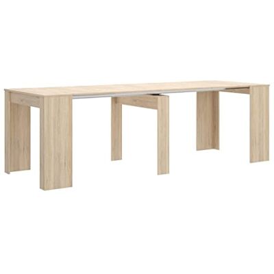 PEGANE Table Console Extensible en chêne Naturel Longueur 54-239 x Hauteur 77 x Profondeur 90 cm - Publicité PEGANE Table Console Extensible en chêne Naturel Longueur 54-239 x Hauteur 77 x Profondeur 90 cm - Publicité