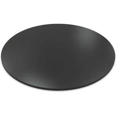 AUPROTEC Plateau de table rond 19 mm Ø 700 mm Anthracite Plaque en bois revêtue de résine mélaminée Panneau de particules avec chant ABS Sélection : 70 cm - Publicité AUPROTEC Plateau de table rond 19 mm Ø 700 mm Anthracite Plaque en bois revêtue de résine mélaminée Panneau de particules avec chant ABS Sélection : 70 cm - Publicité