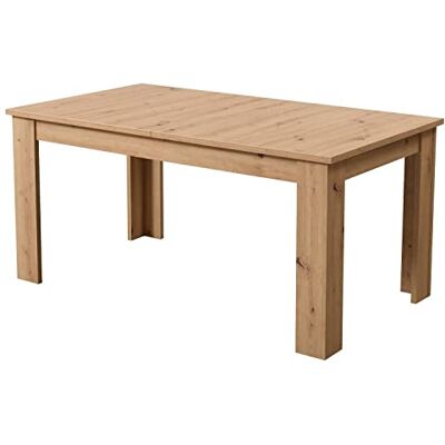 Table à manger extensible en chêne naturel IKEA 160x80 - Table à manger - Publicité Table à manger extensible en chêne naturel IKEA 160x80 - Table à manger - Publicité