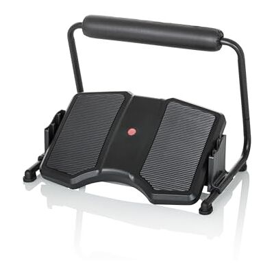 hjh OFFICE Repose-pieds Bureau PODI F noir Repose-pieds ergonomique réglable en hauteur & inclinable, repose-jambes inclus, 830111 - Publicité hjh OFFICE Repose-pieds Bureau PODI F noir Repose-pieds ergonomique réglable en hauteur & inclinable, repose-jambes inclus, 830111 - Publicité