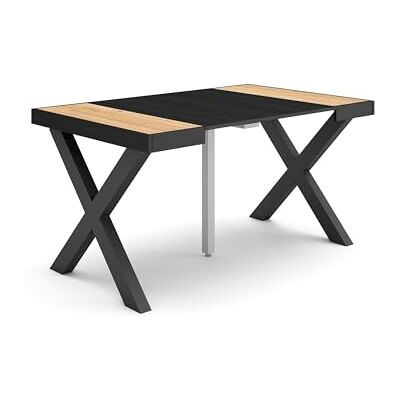 Skraut Home - Consola Extensible - Bois massif - Table - Publicité Skraut Home - Consola Extensible - Bois massif - Table - Publicité
