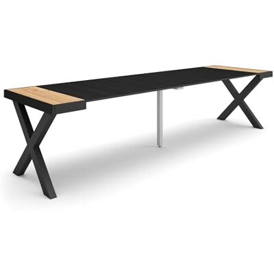SKRAUT HOME - Table Console Extensible - Chêne Noir - 14 - Publicité SKRAUT HOME - Table Console Extensible - Chêne Noir - 14 - Publicité