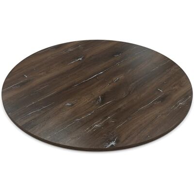 AUPROTEC Plateau de table rond 19 mm Ø 500 mm chêne Bijoux Plaque en bois mélaminé aggloméré avec bord ABS au choix : 50 cm - Publicité AUPROTEC Plateau de table rond 19 mm Ø 500 mm chêne Bijoux Plaque en bois mélaminé aggloméré avec bord ABS au choix : 50 cm - Publicité