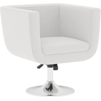 vidaXL Tabouret de Bar Cuir Artificiel Blanc Meuble Mobilier de Bar Chaise - Publicité vidaXL Tabouret de Bar Cuir Artificiel Blanc Meuble Mobilier de Bar Chaise - Publicité