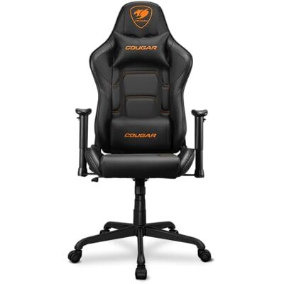 COUGAR Gaming GaminG-Stuhl Armor Elite Schwarz UniversaL-Gamingstuhl 120 Kg Gepolsterter Sitz Gepolsterte R?ckenlehne Universal Schwarz - Publicité COUGAR Gaming GaminG-Stuhl Armor Elite Schwarz UniversaL-Gamingstuhl 120 Kg Gepolsterter Sitz Gepolsterte R?ckenlehne Universal Schwarz - Publicité