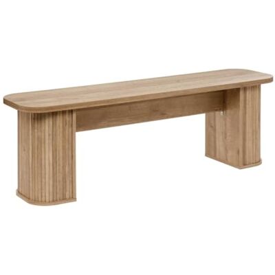 ATMOSPHERA CREATEUR D'INTERIEUR Atmosphera Banc colva 140x35x45 cm Naturel - Publicité ATMOSPHERA CREATEUR D'INTERIEUR Atmosphera Banc colva 140x35x45 cm Naturel - Publicité
