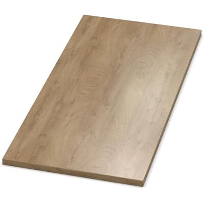 AUPROTEC Plateau de table 19 mm Chêne ENDgrain Classic 100x70 cm I Panneaux de particules avec bord de 1 mm ABS et collage PU I Revêtu de mélamine I Élégant et hydrofuge - Publicité AUPROTEC Plateau de table 19 mm Chêne ENDgrain Classic 100x70 cm I Panneaux de particules avec bord de 1 mm ABS et collage PU I Revêtu de mélamine I Élégant et hydrofuge - Publicité