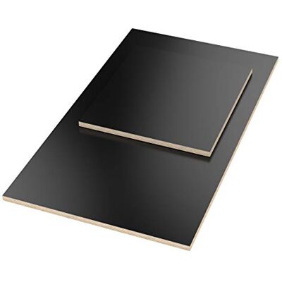 AUPROTEC 18mm Plateau de Table noir 400 mm x 300 mm Contreplaqué revêtu en mélamine 40cm-200cm au choix Panneau de Contreplaqué en Bouleau : rectangulaire 40x30 cm - Publicité AUPROTEC 18mm Plateau de Table noir 400 mm x 300 mm Contreplaqué revêtu en mélamine 40cm-200cm au choix Panneau de Contreplaqué en Bouleau : rectangulaire 40x30 cm - Publicité
