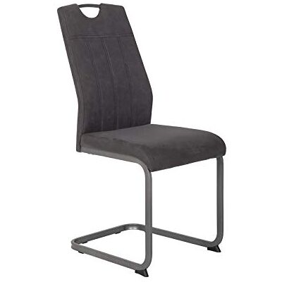 HELA CHRISTINA Chaise Pivotante Vintage Grise - Chaise - Publicité HELA CHRISTINA Chaise Pivotante Vintage Grise - Chaise - Publicité