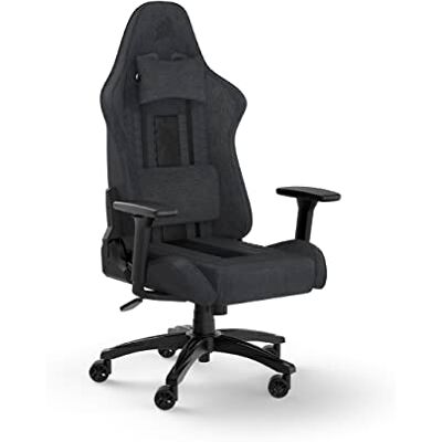 Corsair TC100 Relaxed Fauteuil Gaming – Gris et Noir - Publicité Corsair TC100 Relaxed Fauteuil Gaming – Gris et Noir - Publicité