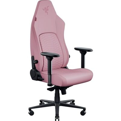 Razer Iskur V2 NewGen Fauteuil Gaming Ergonomique Respirant Cuir EPU de 2e gen avec Technologie Cooltouch système de Soutien Lombaire Hyperflex Arches d’épaule Extra-Larges Quartz - Publicité Razer Iskur V2 NewGen Fauteuil Gaming Ergonomique Respirant Cuir EPU de 2e gen avec Technologie Cooltouch système de Soutien Lombaire Hyperflex Arches d’épaule Extra-Larges Quartz - Publicité