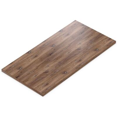 AUPROTEC Plateau de table en chêne Bijoux noix de muscade 80 x 50 cm, aggloméré avec bord ABS de 1 mm et revêtement en polyuréthane, revêtue de mélamine, élégante et imperméable - Publicité AUPROTEC Plateau de table en chêne Bijoux noix de muscade 80 x 50 cm, aggloméré avec bord ABS de 1 mm et revêtement en polyuréthane, revêtue de mélamine, élégante et imperméable - Publicité