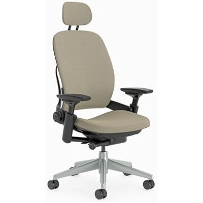 Steelcase - Leap - Beige - Repose-tête - Chaise de bureau - Publicité Steelcase - Leap - Beige - Repose-tête - Chaise de bureau - Publicité