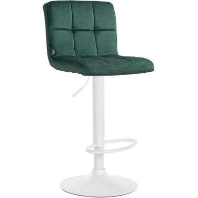 Tabouret de velours CLP Peru - Réglable 360° - Design Moderne - Publicité Tabouret de velours CLP Peru - Réglable 360° - Design Moderne - Publicité