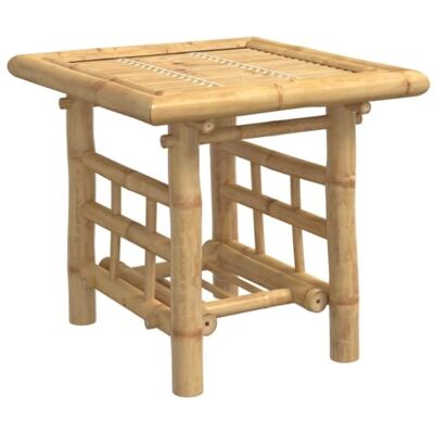 vidaXL Table d'appoint en bambou 45x45x45 cm - Table d'angle, accent ou café - Publicité vidaXL Table d'appoint en bambou 45x45x45 cm - Table d'angle, accent ou café - Publicité