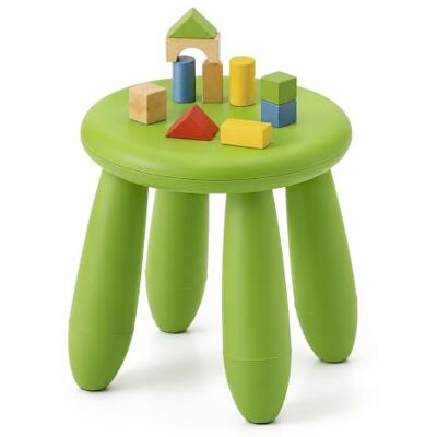 Relaxdays Tabouret Enfant, 26 cm, léger, Facile à Nettoyer, Vert indéformable, tabouret pour tout-petits, en plastique - Publicité Relaxdays Tabouret Enfant, 26 cm, léger, Facile à Nettoyer, Vert indéformable, tabouret pour tout-petits, en plastique - Publicité
