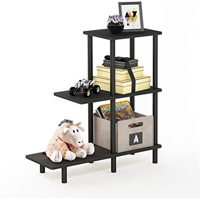 Furinno Turn-N-Tube Table d'Appoint de Canapé à 3 Niveaux, Espresso/Noir, Bois, One Size - Publicité Furinno Turn-N-Tube Table d'Appoint de Canapé à 3 Niveaux, Espresso/Noir, Bois, One Size - Publicité