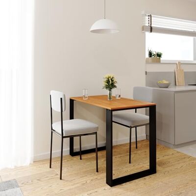 AKKE Table à Manger Table de Cuisine Aulne 110x65cm - Publicité AKKE Table à Manger Table de Cuisine Aulne 110x65cm - Publicité