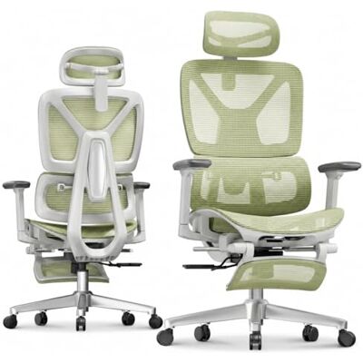 FLEXISPOT ErgoX Chaise de Bureau Ergonomique avec Repose-Pieds - Publicité FLEXISPOT ErgoX Chaise de Bureau Ergonomique avec Repose-Pieds - Publicité