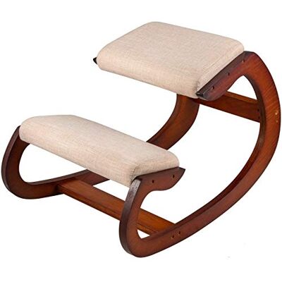 VEVOR Tabouret Ergonomique Tabouret Réglable Ergonomique Coussins Confortables Bureau Maison Façonnant et Soulageant Stress Fauteuil Ergonomique à Genoux Noix de Pécan - Publicité VEVOR Tabouret Ergonomique Tabouret Réglable Ergonomique Coussins Confortables Bureau Maison Façonnant et Soulageant Stress Fauteuil Ergonomique à Genoux Noix de Pécan - Publicité