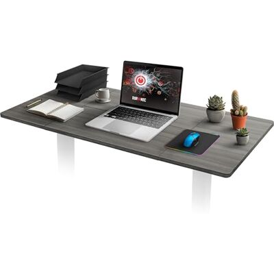 Duronic TT140 GY Plateau pour Bureau Assis Debout de 140 x 60 x 2 cm Compatible avec la Plupart des Structures Assis Debout Idéal pour Poste de Travail à Domicile ou Bureau - Publicité Duronic TT140 GY Plateau pour Bureau Assis Debout de 140 x 60 x 2 cm Compatible avec la Plupart des Structures Assis Debout Idéal pour Poste de Travail à Domicile ou Bureau - Publicité