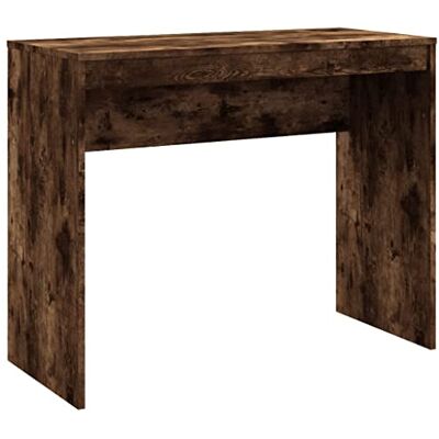 vidaXL - Bureau debout - Table informatique - Chêne fumé - Bureau - Publicité vidaXL - Bureau debout - Table informatique - Chêne fumé - Bureau - Publicité