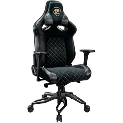 COUGAR Gaming-Stuhl Titan Pro V2 Gold F, Schwarz (Speditionsversand) (CGR-T2F-GLB) - Publicité COUGAR Gaming-Stuhl Titan Pro V2 Gold F, Schwarz (Speditionsversand) (CGR-T2F-GLB) - Publicité