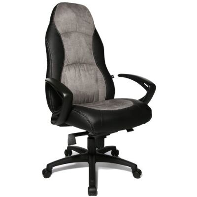 Chaise de Bureau TOPSTAR Speed Chair - Noir/Gris - Ergonomique, Réglable, Fabriquée en Allemagne - Publicité Chaise de Bureau TOPSTAR Speed Chair - Noir/Gris - Ergonomique, Réglable, Fabriquée en Allemagne - Publicité