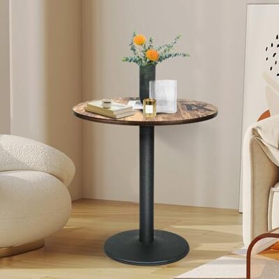 LANTUS Table de Bar Ronde de bistrot de Bar d'appoint Table de Bistro Café Bar Salle à Manger Dîner Repas Restaurant Maison Intérieur -70 * 70 * 72cm (A) - Publicité LANTUS Table de Bar Ronde de bistrot de Bar d'appoint Table de Bistro Café Bar Salle à Manger Dîner Repas Restaurant Maison Intérieur -70 * 70 * 72cm (A) - Publicité