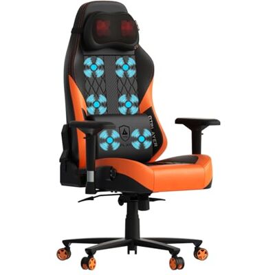 GTPLAYER Chaise Gaming avec Massage, Chaise Bureau avec Coussin à Ressorts ensachés et Repose-Pieds,Chaise de Gamer Ergonomique avec Dossier élargi et accoudoirs 4D, capacité de Charge de 150 kg. Publicité GTPLAYER Chaise Gaming avec Massage, Chaise Bureau avec Coussin à Ressorts ensachés et Repose-Pieds,Chaise de Gamer Ergonomique avec Dossier élargi et accoudoirs 4D, capacité de Charge de 150 kg. Publicité