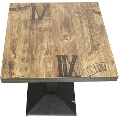 LANTUS Table de Ba/rCuisine, Table de Bistrot, Salle de Réception,Table de Salle à Manger Scandinave Design (60 * 60 * 75 cm (Style européen)) - Publicité LANTUS Table de Ba/rCuisine, Table de Bistrot, Salle de Réception,Table de Salle à Manger Scandinave Design (60 * 60 * 75 cm (Style européen)) - Publicité