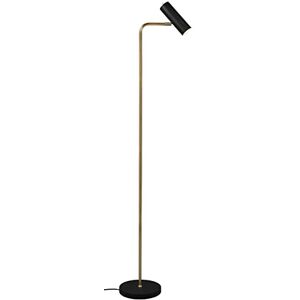 TRIO , Lampadaire, Marley 1xGU10, max.5,0 W Corps: Métal, Laiton mat L:23,0cm, H:151,0cm, P:39,0cm Interrupteur,IP20,Sans illuminant - Publicité TRIO , Lampadaire, Marley 1xGU10, max.5,0 W Corps: Métal, Laiton mat L:23,0cm, H:151,0cm, P:39,0cm Interrupteur,IP20,Sans illuminant - Publicité