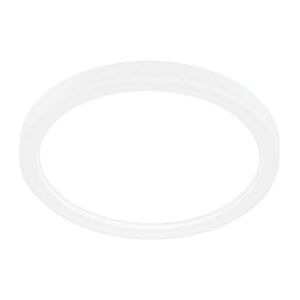 Briloner Plafonnier LED à lumière indirecte, plat, lumière blanche neutre, ampoule LED, plafonnier, lampe de salon, cuisine, éclairage de plafond, couloir, 19 x 3 cm, blanc - Publicité Briloner Plafonnier LED à lumière indirecte, plat, lumière blanche neutre, ampoule LED, plafonnier, lampe de salon, cuisine, éclairage de plafond, couloir, 19 x 3 cm, blanc - Publicité