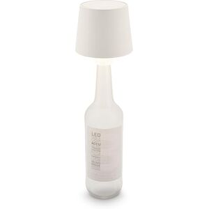 Briloner Lampe bouteille LED sans fil, tactile, à intensité variable, couleur de lumière blanche chaude, lampe de chevet sans fil, lampe de salon à poser, 10,5x11,5 cm, blanc - Publicité Briloner Lampe bouteille LED sans fil, tactile, à intensité variable, couleur de lumière blanche chaude, lampe de chevet sans fil, lampe de salon à poser, 10,5x11,5 cm, blanc - Publicité