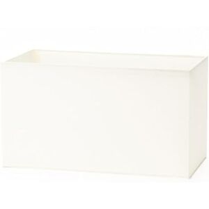 Orion Abat-jour en tissu, (32 x 16 x 18 cm), pour douille E27 rectangulaire, abat-jour de rechange pour lampadaire, lampe de table, rectangulaire, Crème, Crème-blanc - Publicité Orion Abat-jour en tissu, (32 x 16 x 18 cm), pour douille E27 rectangulaire, abat-jour de rechange pour lampadaire, lampe de table, rectangulaire, Crème, Crème-blanc - Publicité