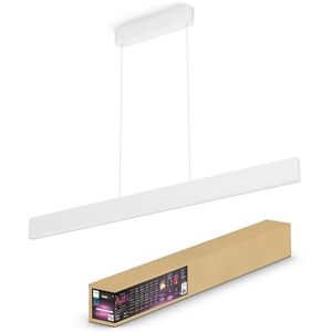 White & Color Ambiance ENSIS Suspension 2x39W Blanc Luminaire suspension avec Bluetooth Luminaire Philips compatible avec Alexa, Google Assistant et Apple Homekit - Publicité White & Color Ambiance ENSIS Suspension 2x39W Blanc Luminaire suspension avec Bluetooth Luminaire Philips compatible avec Alexa, Google Assistant et Apple Homekit - Publicité