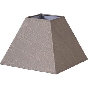 Monkey Ladder Abat-jour en forme de pyramide, couleur lin gris, dimensions 40 x 18 x 28 cm, idéal pour lampes E27, design moderne et élégant - Publicité Monkey Ladder Abat-jour en forme de pyramide, couleur lin gris, dimensions 40 x 18 x 28 cm, idéal pour lampes E27, design moderne et élégant - Publicité
