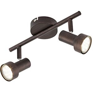 Briloner Leuchten LED Spot de plafond, cuivre antique, 2843-021 - Publicité Briloner Leuchten LED Spot de plafond, cuivre antique, 2843-021 - Publicité