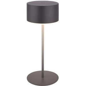 Briloner Lampe de table sans fil IP44 avec fonction tactile, dimmable, bord lumineux, lampe de salon à poser, 8x18cm, anthracite - Publicité Briloner Lampe de table sans fil IP44 avec fonction tactile, dimmable, bord lumineux, lampe de salon à poser, 8x18cm, anthracite - Publicité