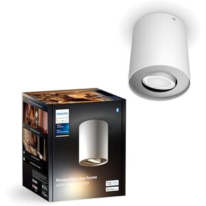 Philips Pillar, 1 Spot Extension, avec ampoule LED GU10, White Ambiance, Contrôlable via application Hue, Compatible Alexa (Echo, Echo Dot), Blanc, Nouvelle Génération - Publicité Philips Pillar, 1 Spot Extension, avec ampoule LED GU10, White Ambiance, Contrôlable via application Hue, Compatible Alexa (Echo, Echo Dot), Blanc, Nouvelle Génération - Publicité