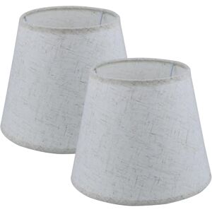 Sinta 2 Pack 5.9"(15cm) Abat-Jour en Tissu Abat-Jour de Remplacement moderne E14/E27 Abat-Jour Petite Lampe Suspendue pour Bougie Lustre en Cristal Bougie Applique Murale Lampe de Table,Lin - Publicité Sinta 2 Pack 5.9"(15cm) Abat-Jour en Tissu Abat-Jour de Remplacement moderne E14/E27 Abat-Jour Petite Lampe Suspendue pour Bougie Lustre en Cristal Bougie Applique Murale Lampe de Table,Lin - Publicité
